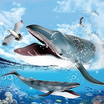 海洋堂 巨大フィギュア 全長70cm以上! シロナガスクジラ m34952234676_1.jpg?1742878925